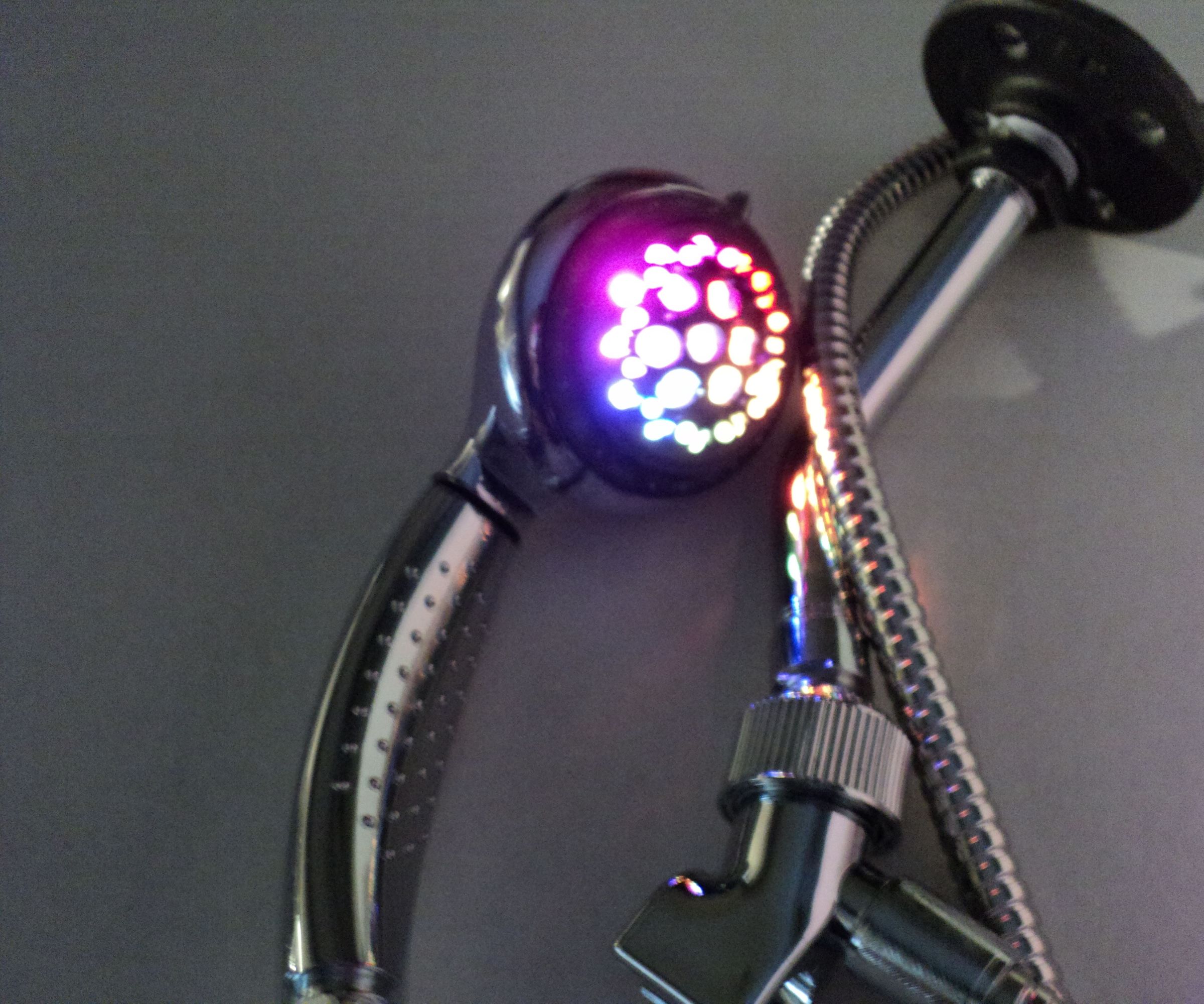 Neopixel Ring Shower Massager Light