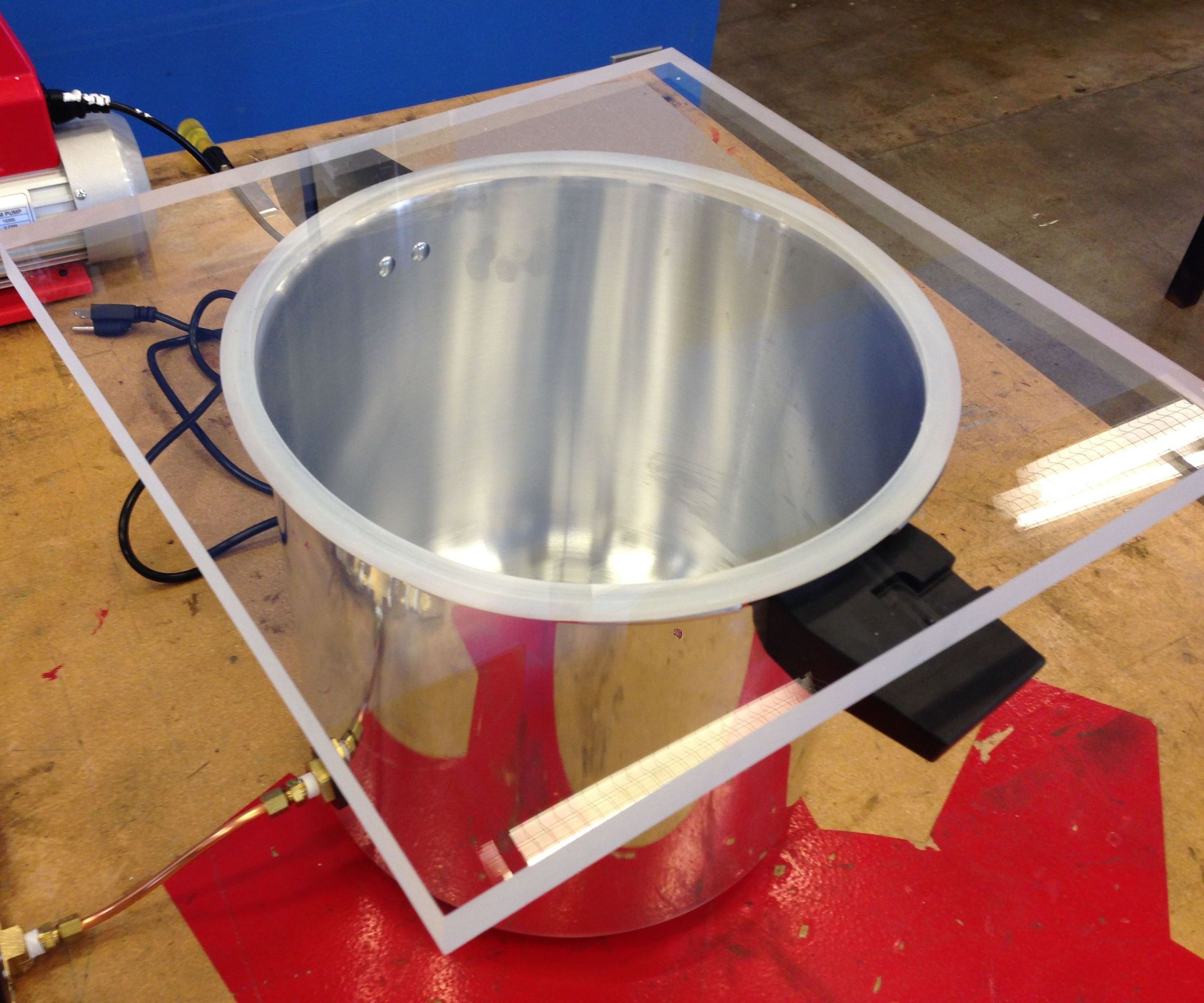 Pressure Cooker Vacuum Chamber