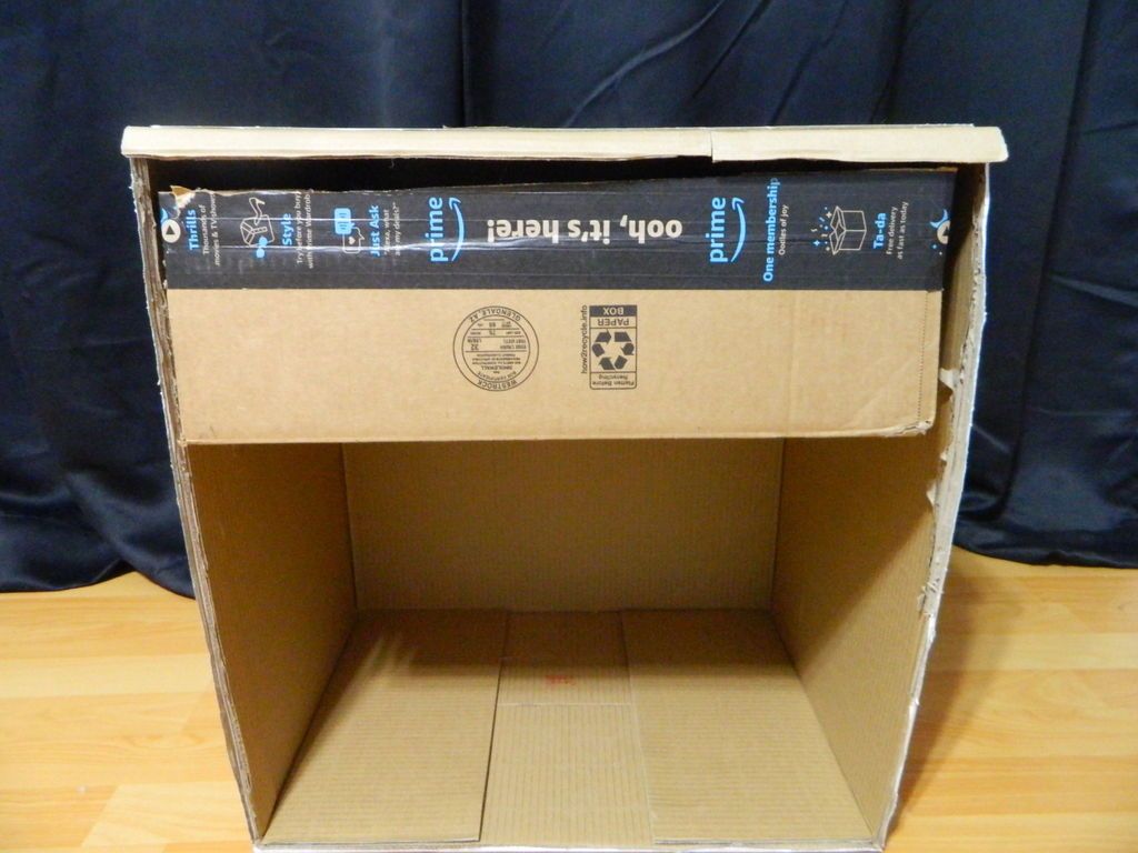 DIY Cardboard Nightstand 9 Steps