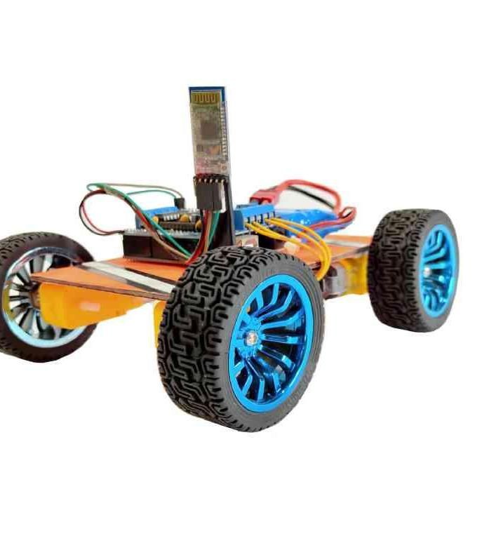 Bluetooth Controlled Car Using Arduino Uno and L293d Motor Driver