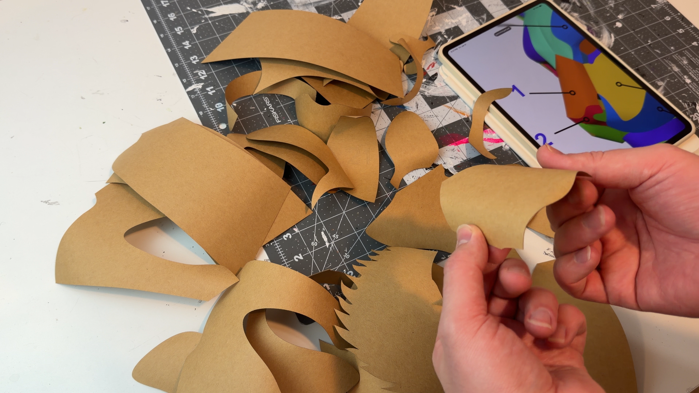 Pre-shape the Parts