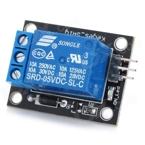 Connect the 5v Relay to the Arduino
