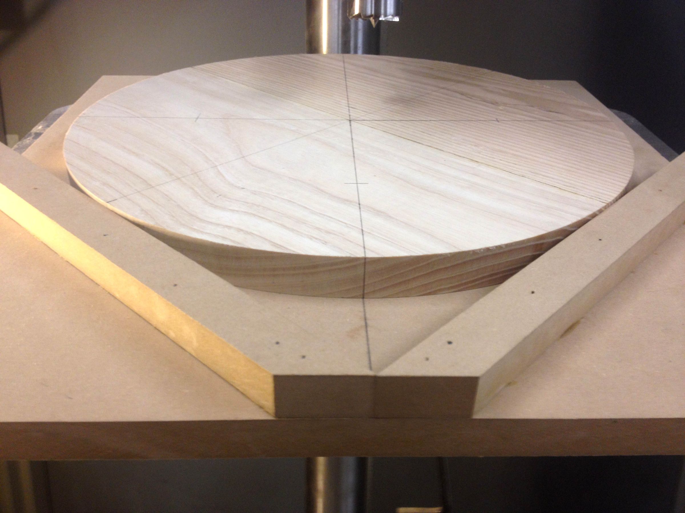 Easy Angled Mortises on the Drill Press (Attaching Round Legs at an