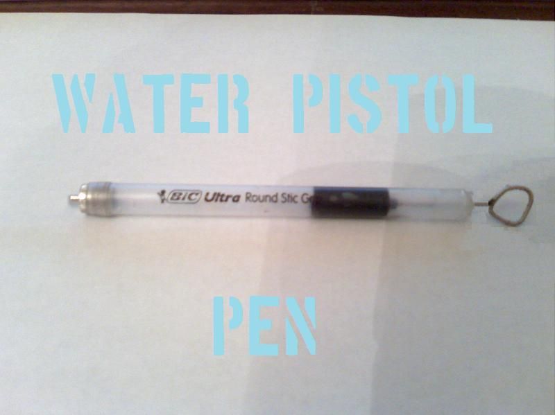 Water Pistol Pen