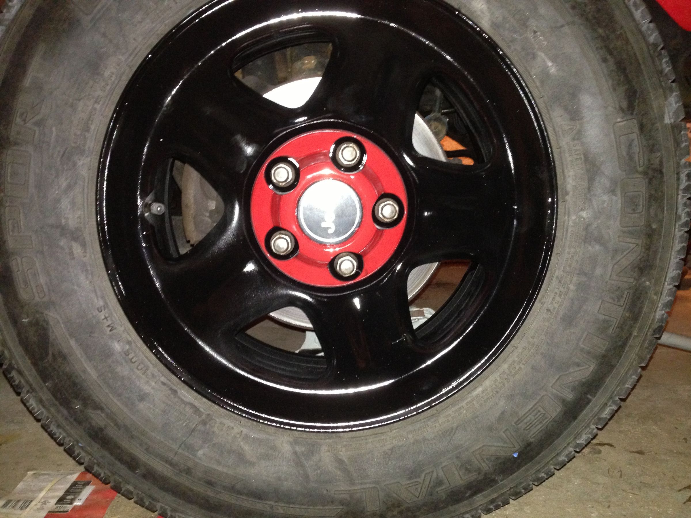 Refinishing Rims on a Vehicle