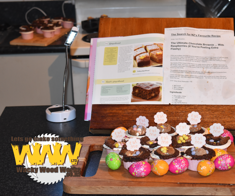 Simple Recipe Book Holder