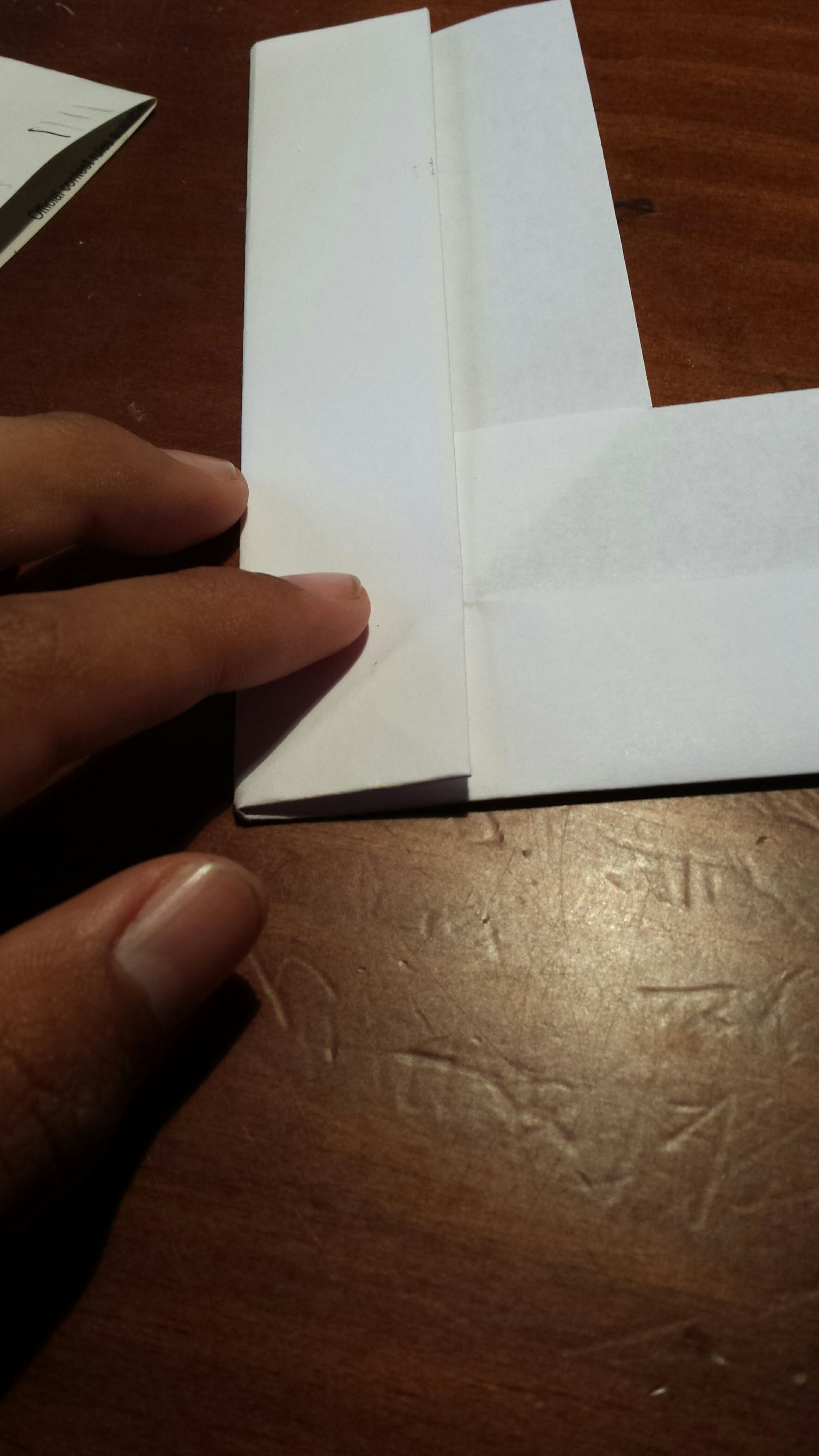 Working Paper Boomerang Without Tape! 5 Steps Instructables