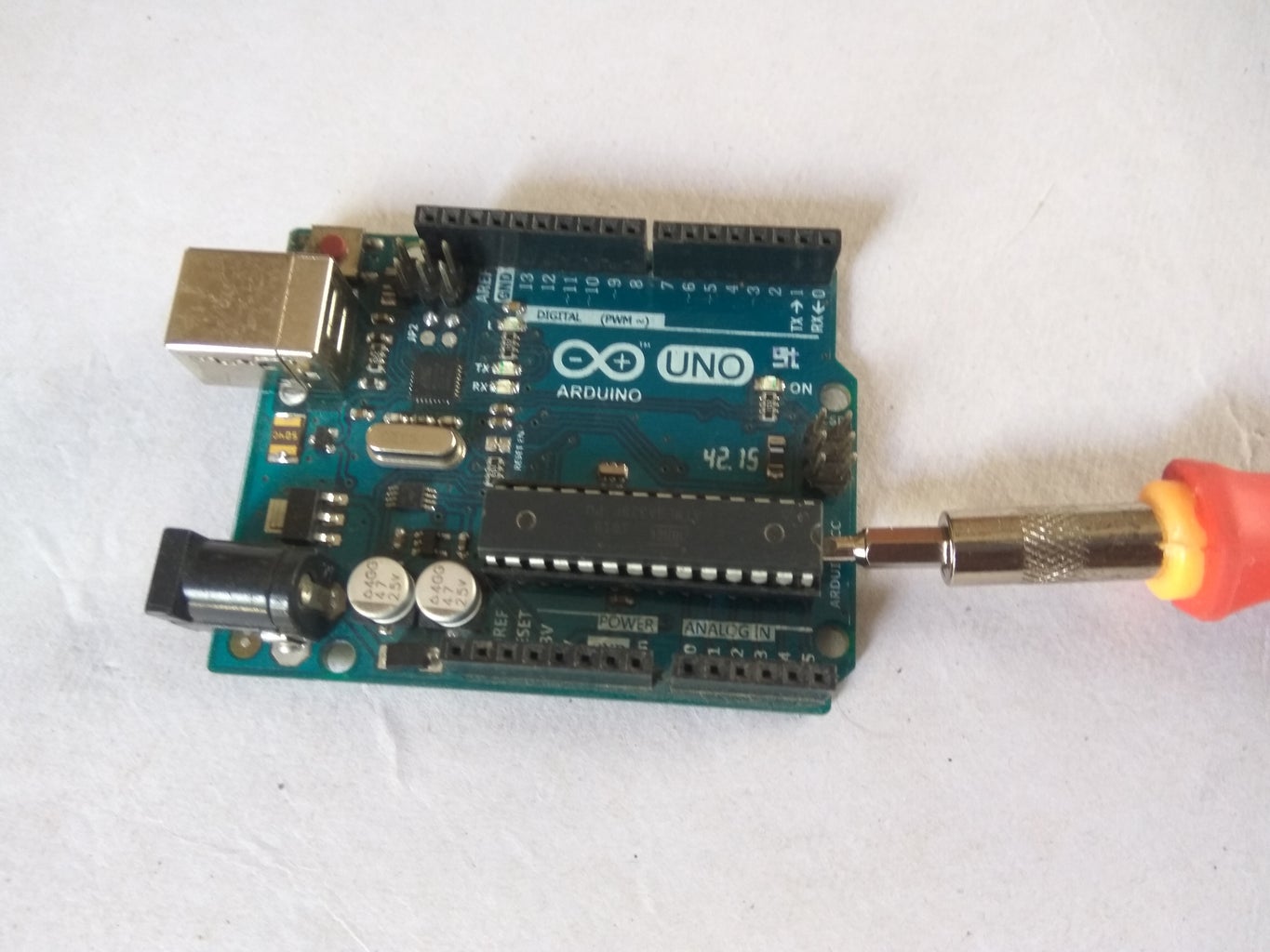 Preparing Arduino UNO for Programming :-