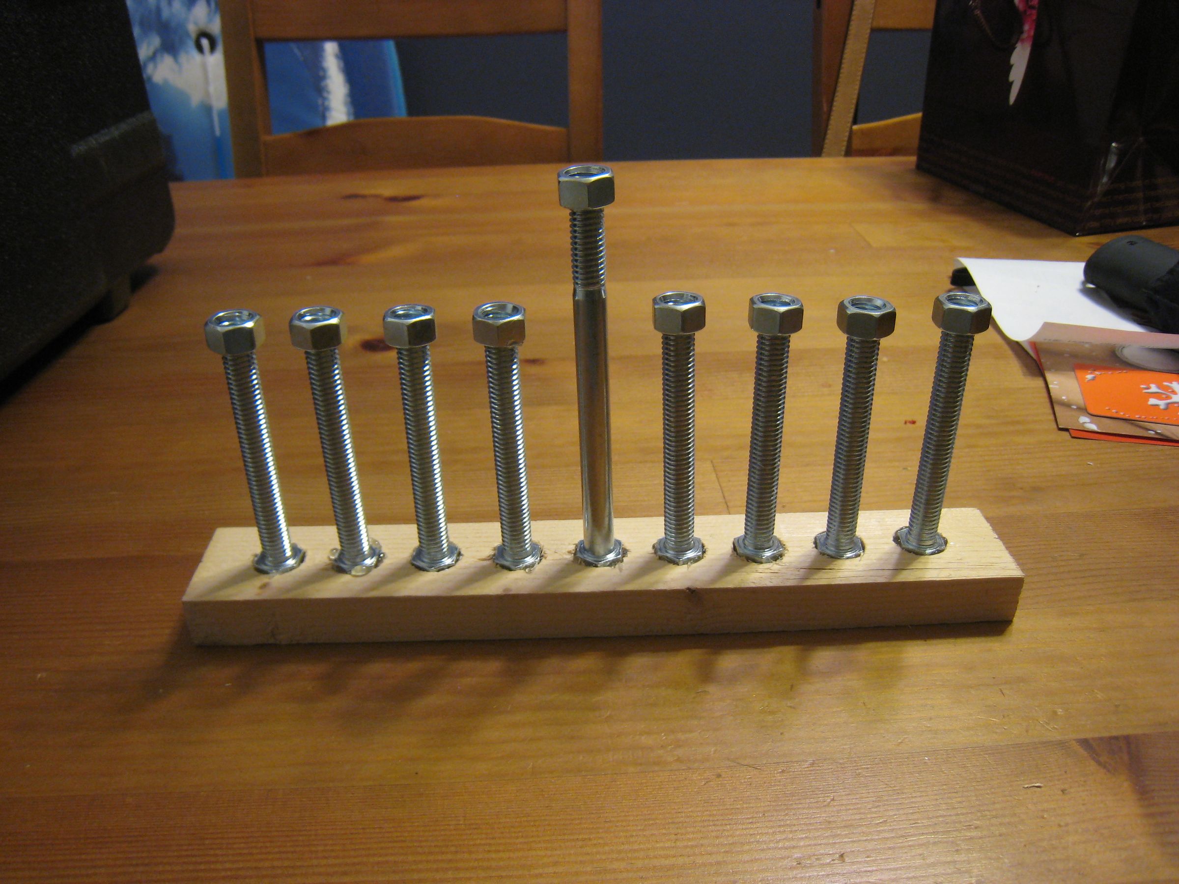 Construct Your Own Menorah