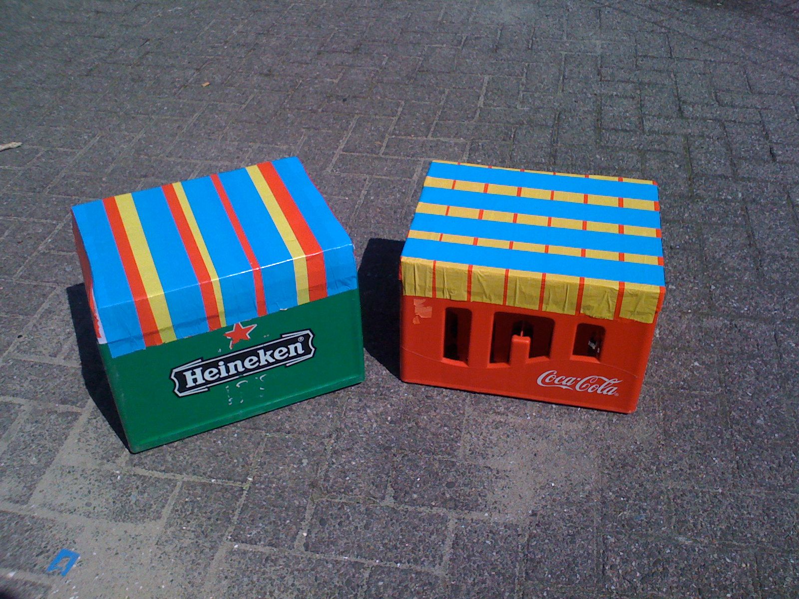 Cute Little Crate Stool