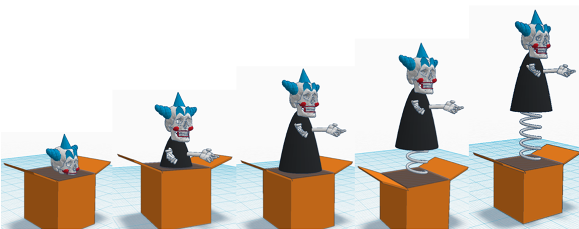 Scary 7ft Jack in the box from Tinkercad to Real Life 8 Steps