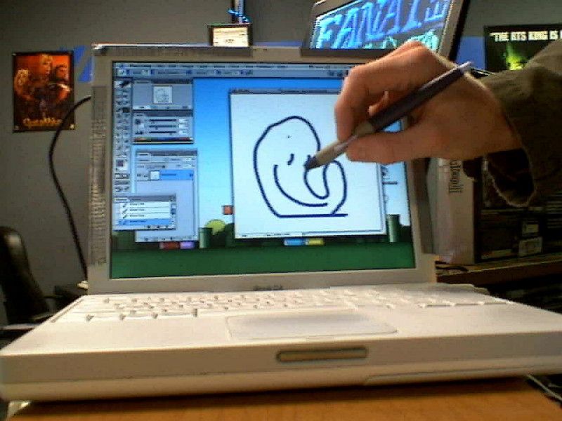 Hack mac laptop to be a mac tablet in 15 minutes or DIY Cintiq