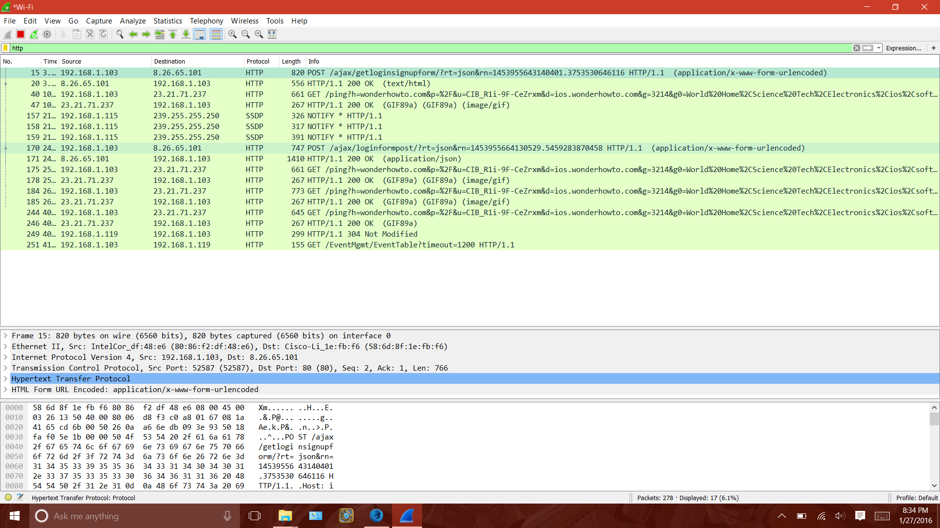 How to Find Passwords Using Wireshark 7 Steps Instructables