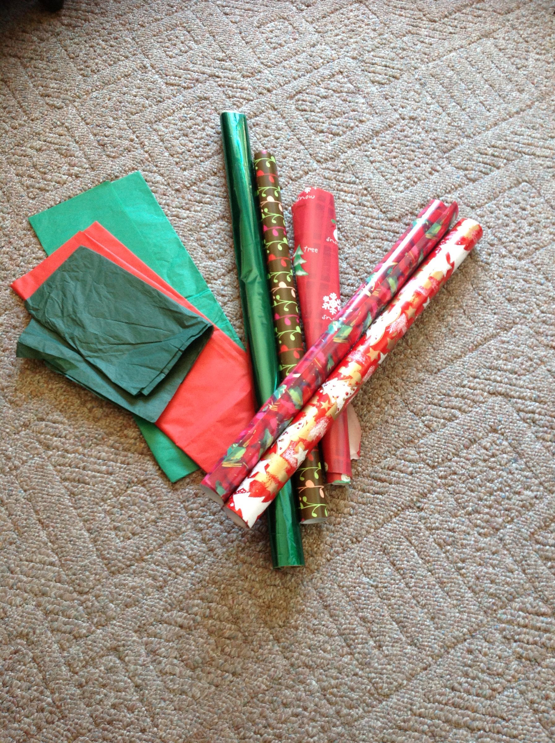 Recycled Wrapping Paper Ornament 5 Steps Instructables