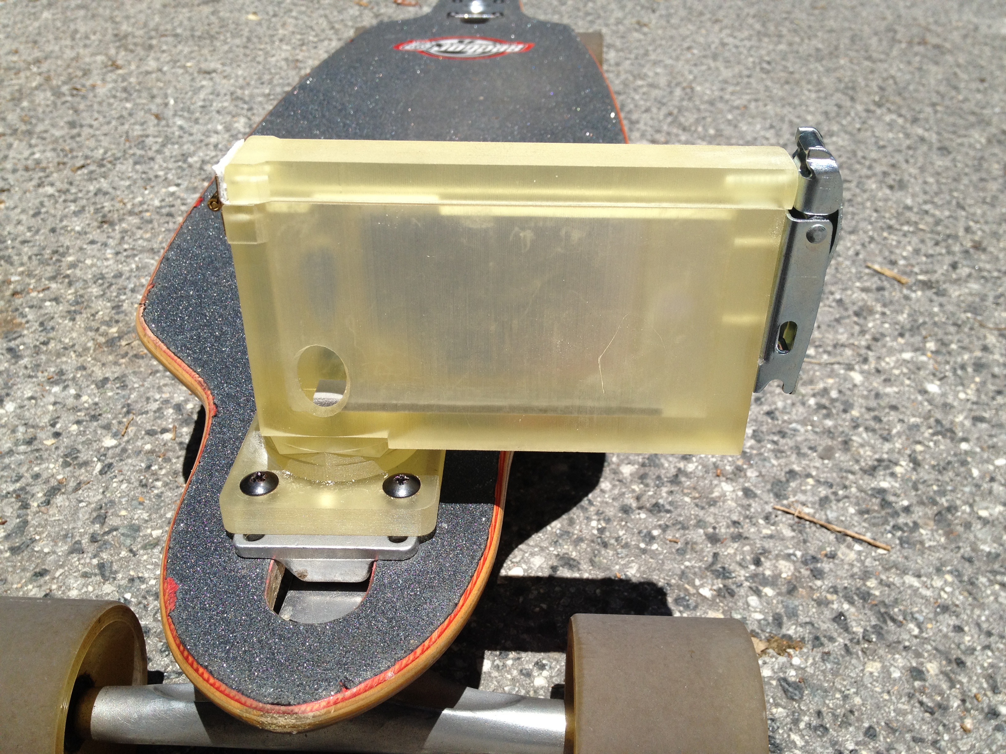 3D Printed IPhone Skateboard Mount for Recording Video