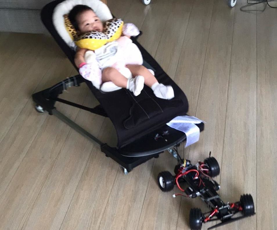 Radio-Controlled Infant Chariot