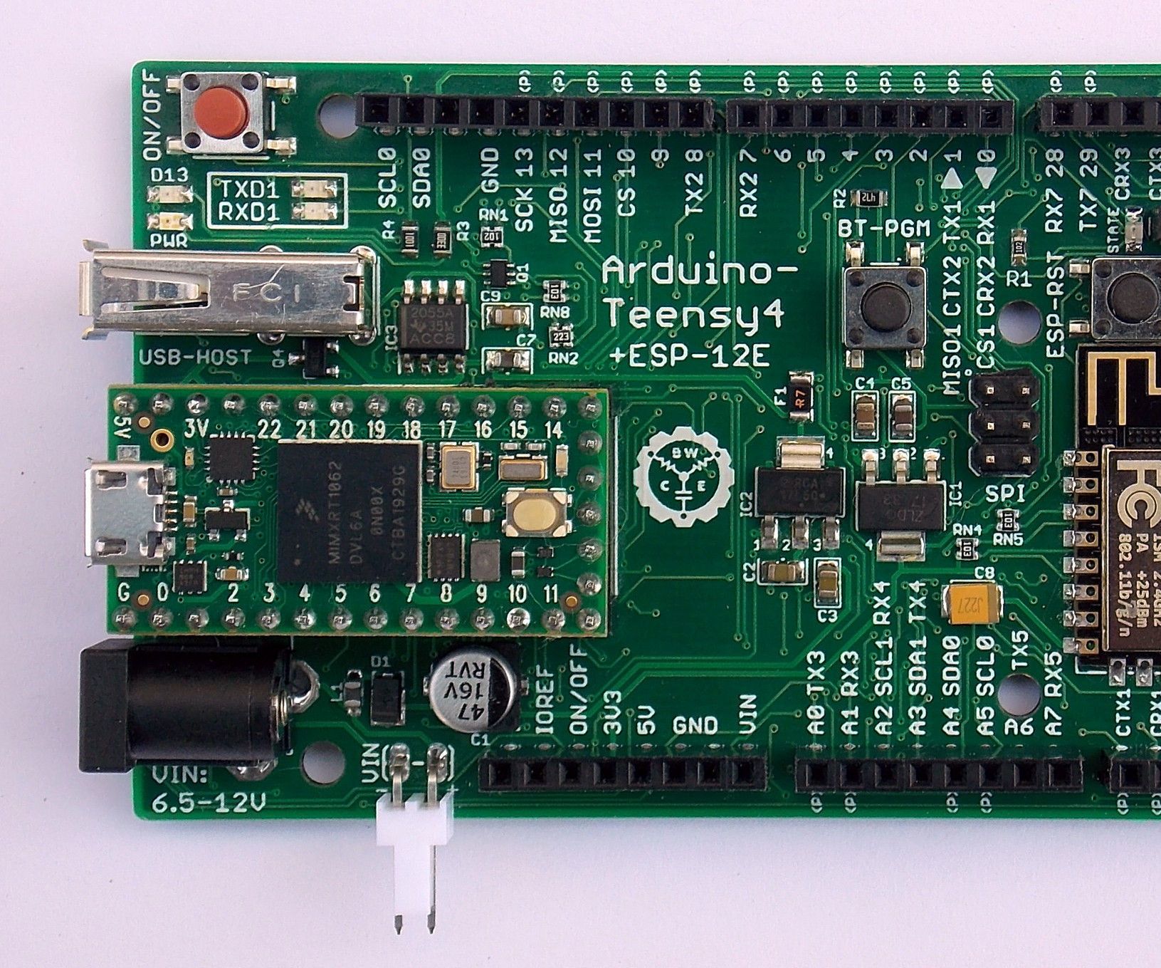 Arduino-Teensy4 for Teensy 4.0 - Full Assembly