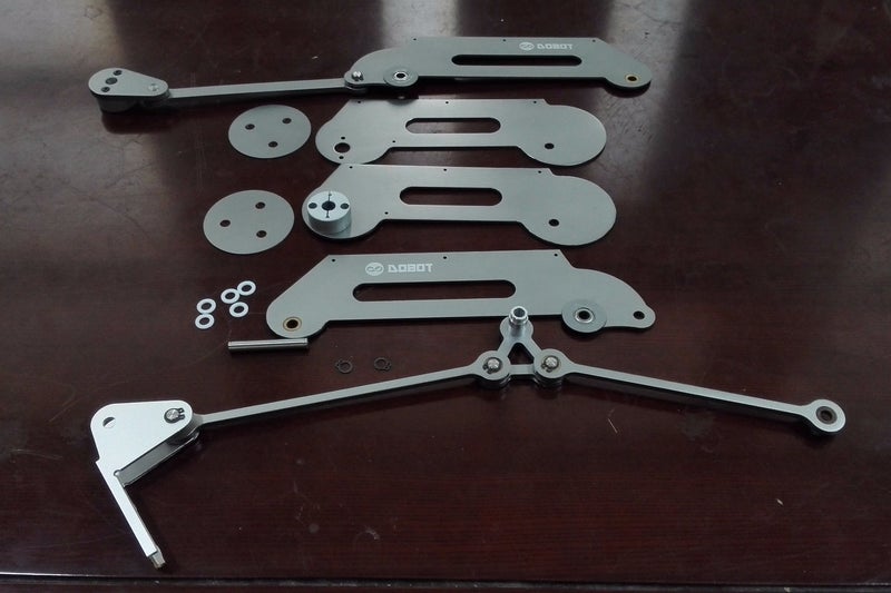 Assemble the Main Arm With Small Arm and Axes