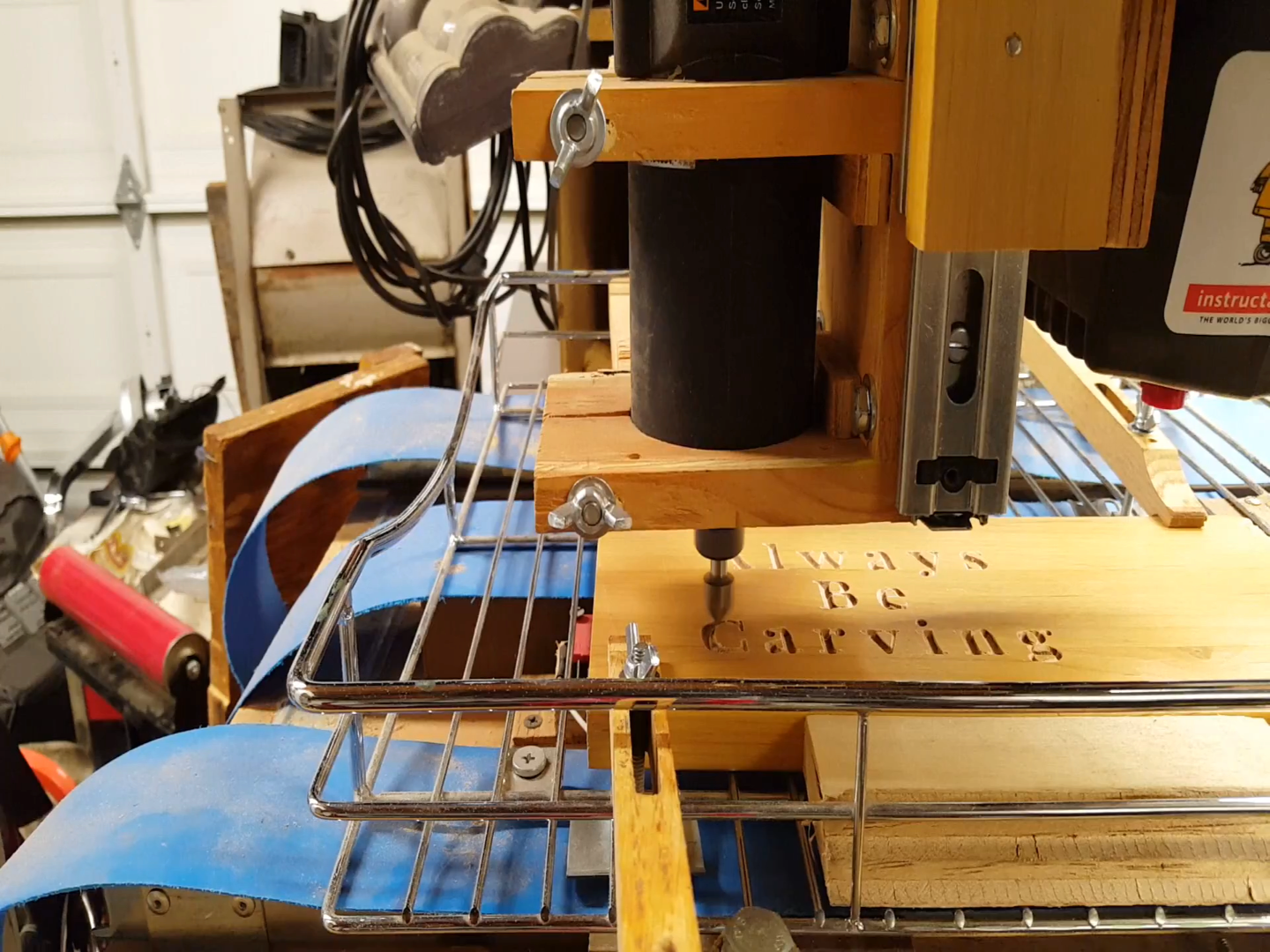 CNC Router V-Carving With All Open Source Software : 12 Steps (with ...