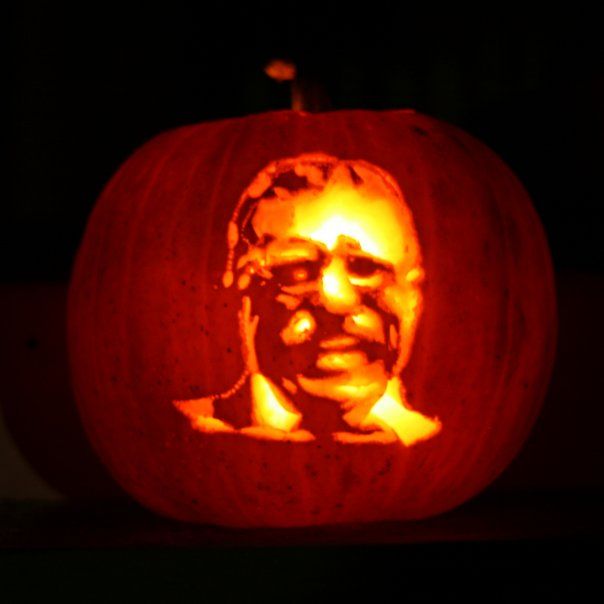 Jack-o-lanterns from years past