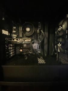 GPU, Cables, and Finished Product.