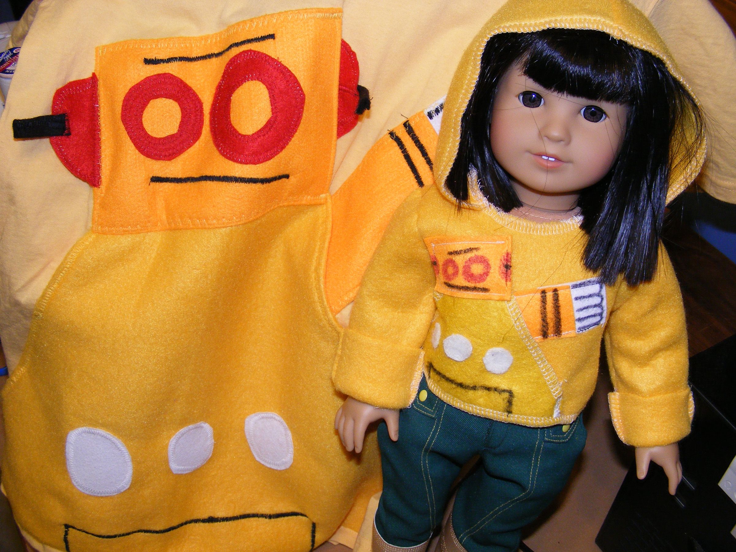 Robohoodie for American Girl Dolls