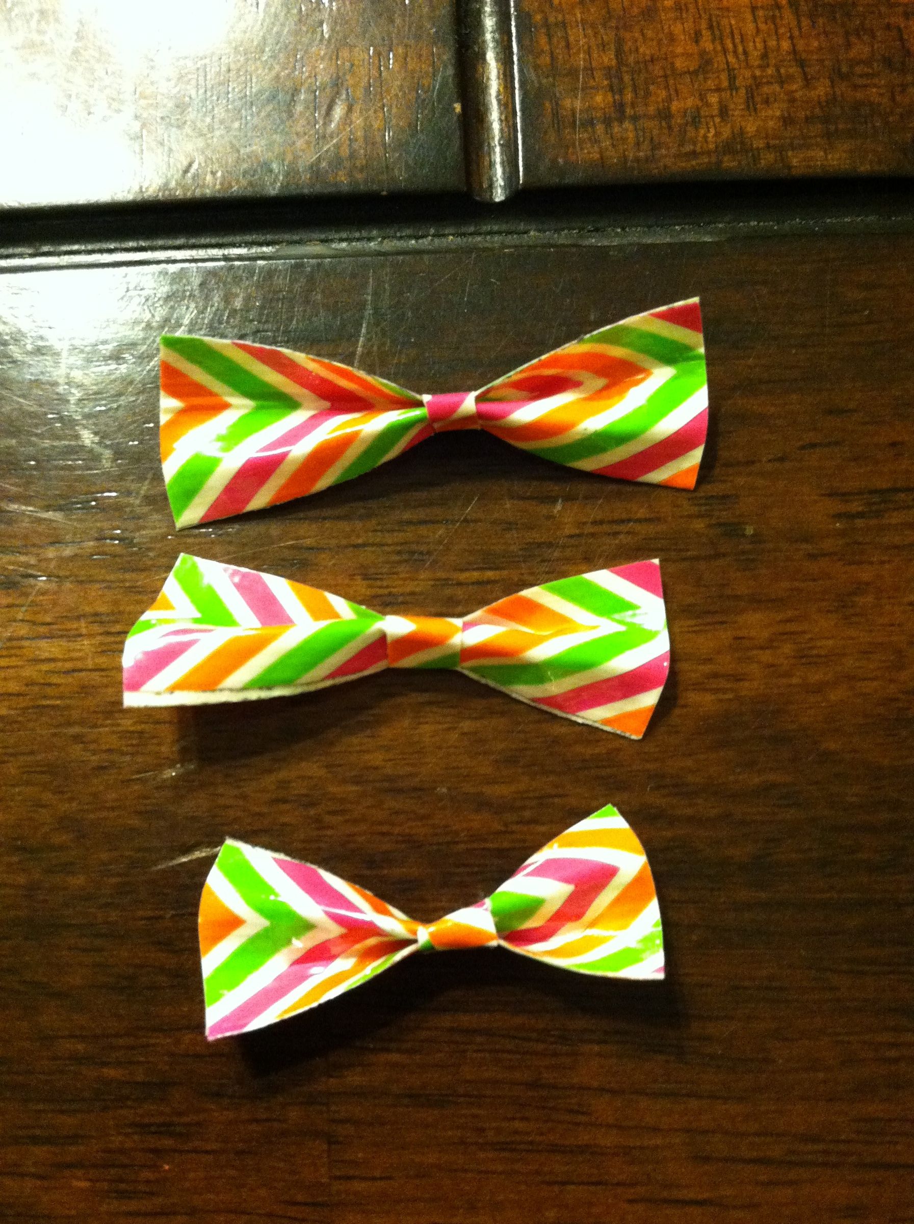 Duck Tape Bows