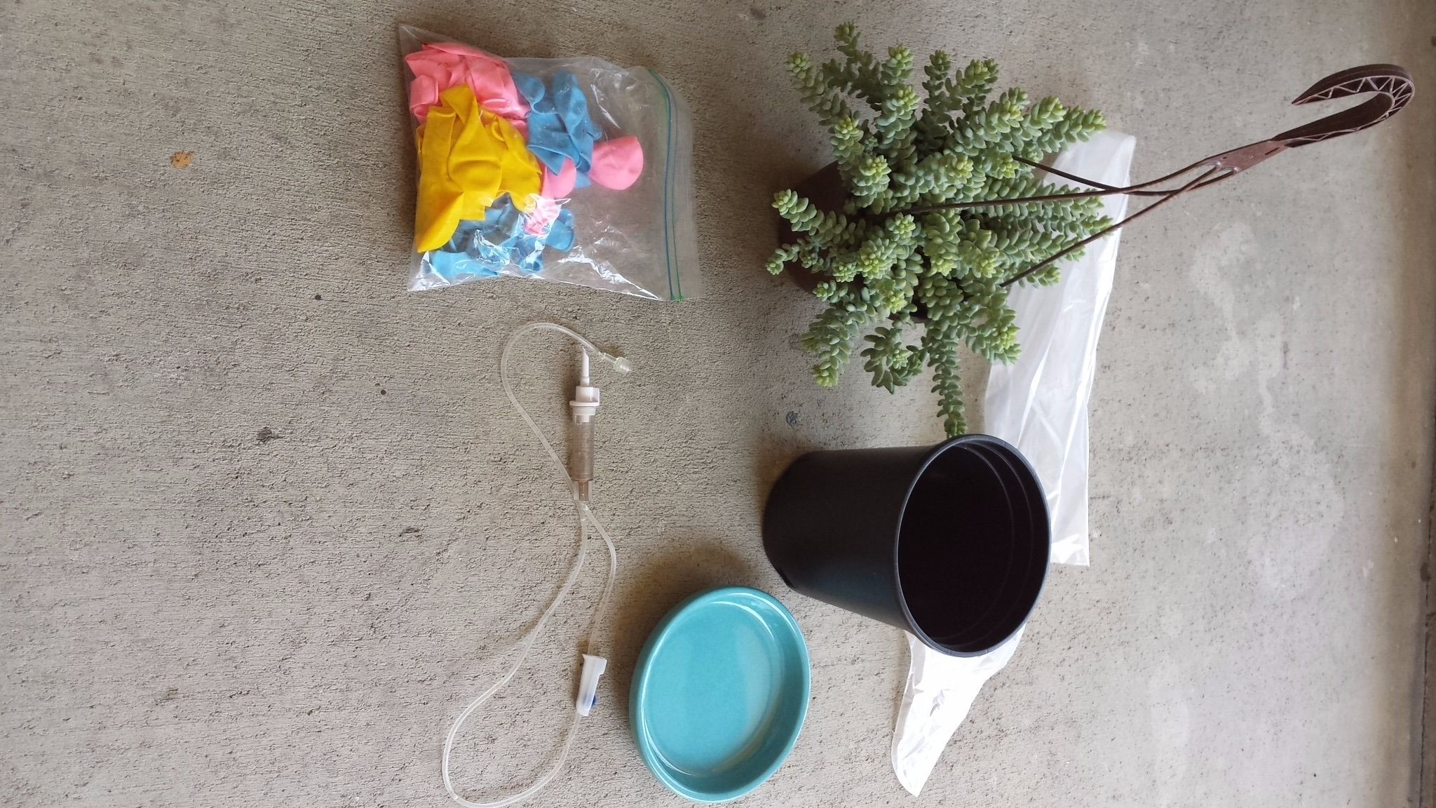 Portable IV Drip Watering System 3 Steps Instructables