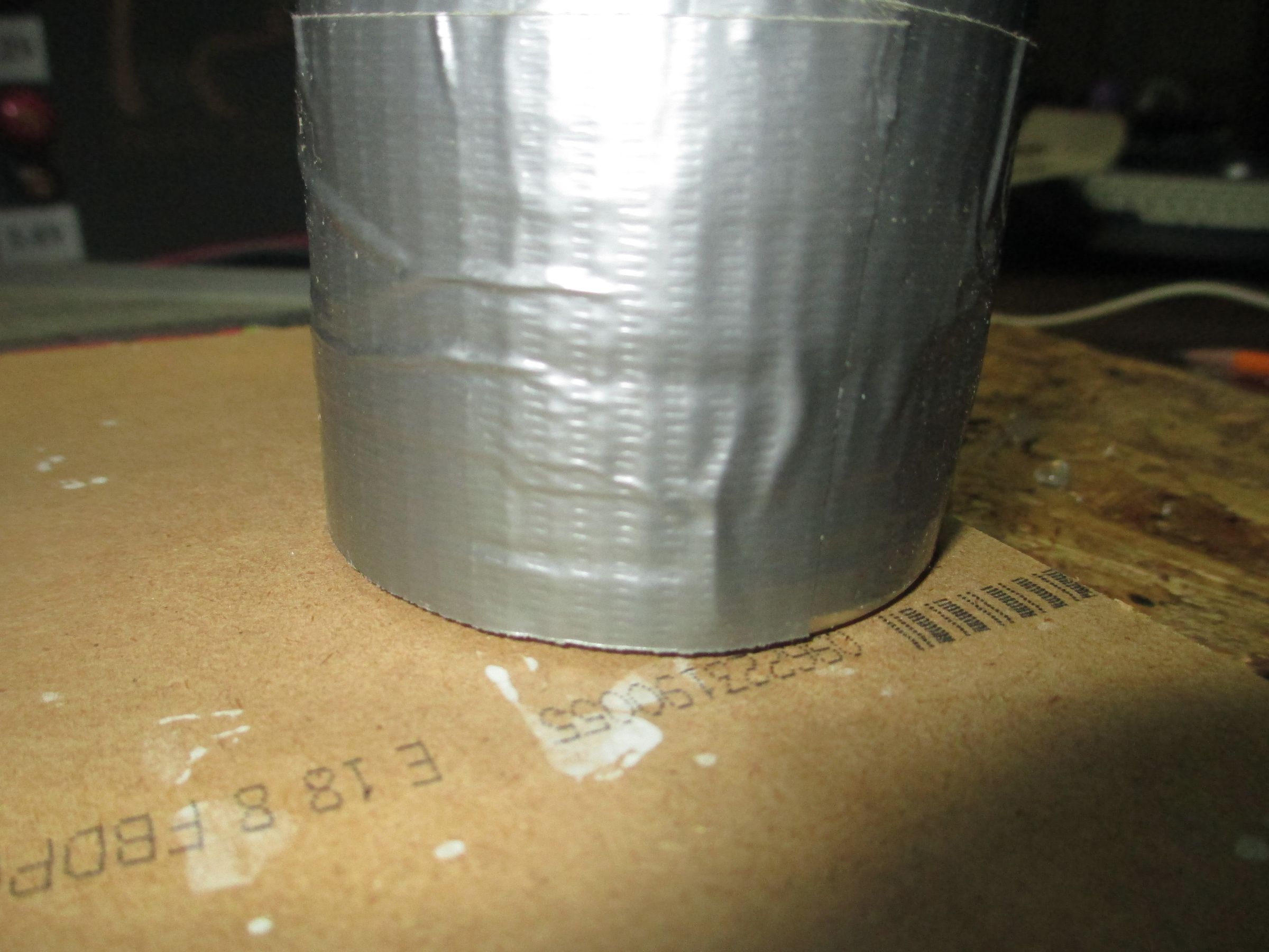 Tobacco Can and Duct Tape Shelf Supports : 12 Steps - Instructables