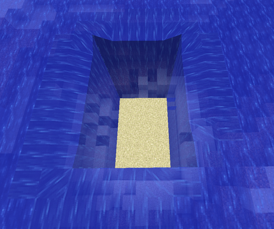 Minecraft Water Wall Without Corner Blocks