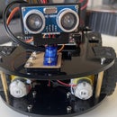 Self Driving Car With LEDs and Sounds