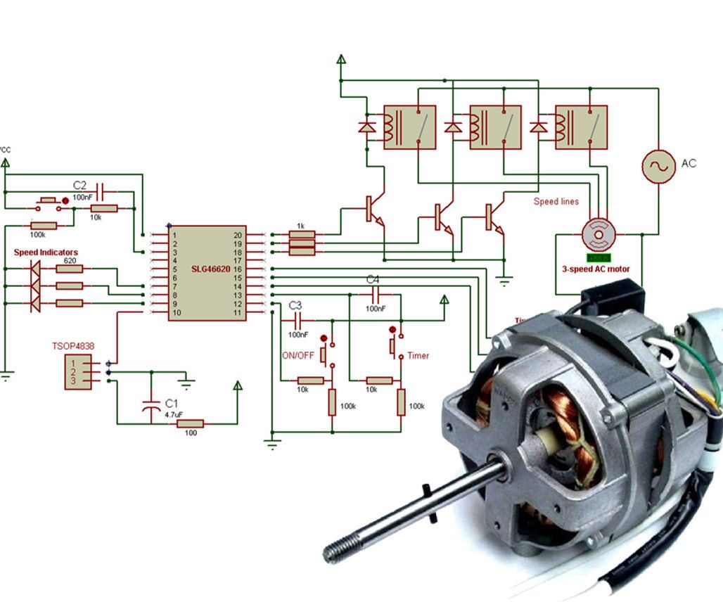 How to Program IR Decoder for Multi-speed AC Motor Control 