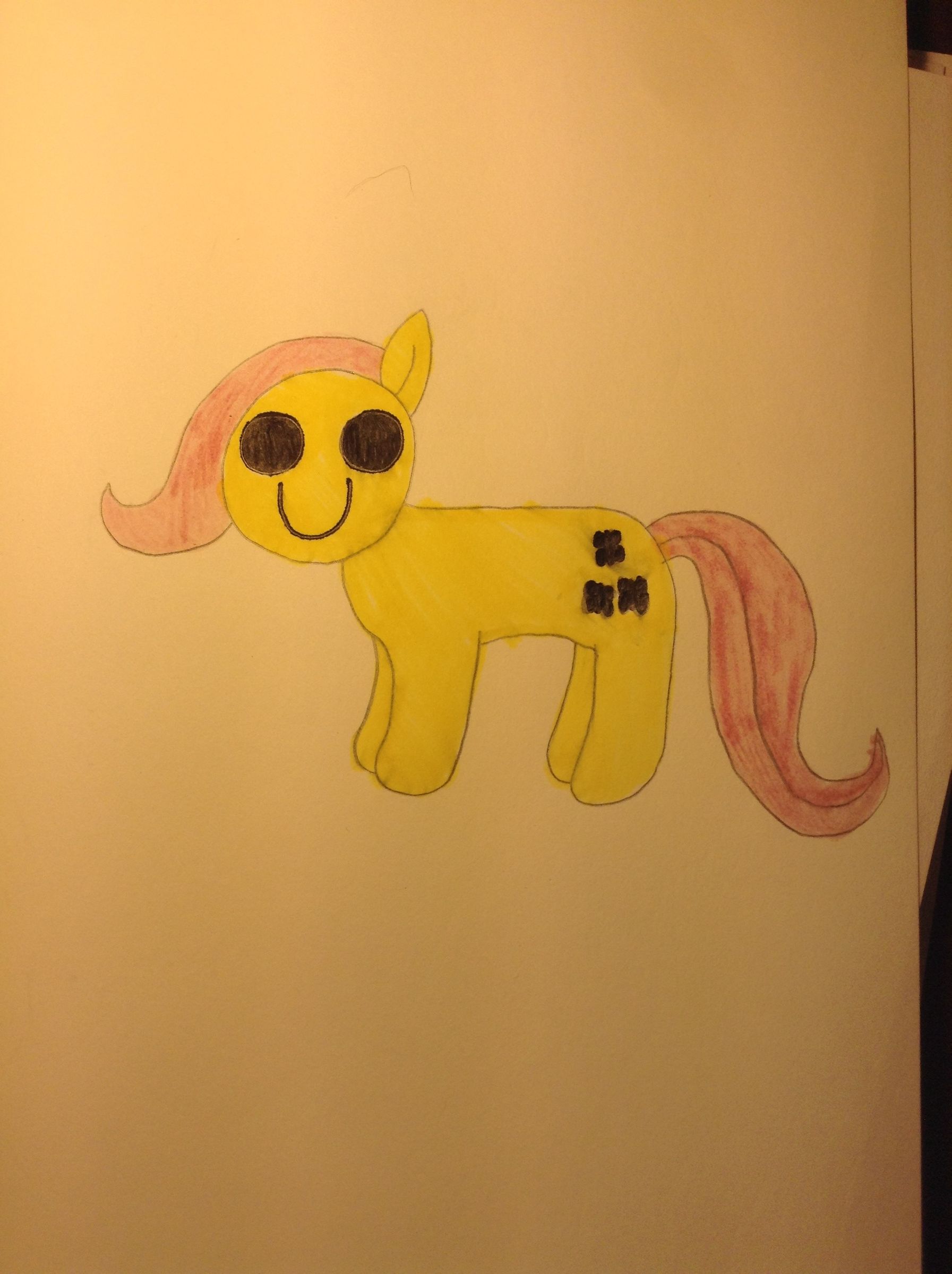 How to Draw Creepy Fluttershy