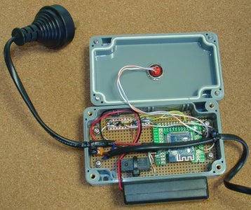 Battery Powered BLE Controlled Light Switch for a Standard Lamp