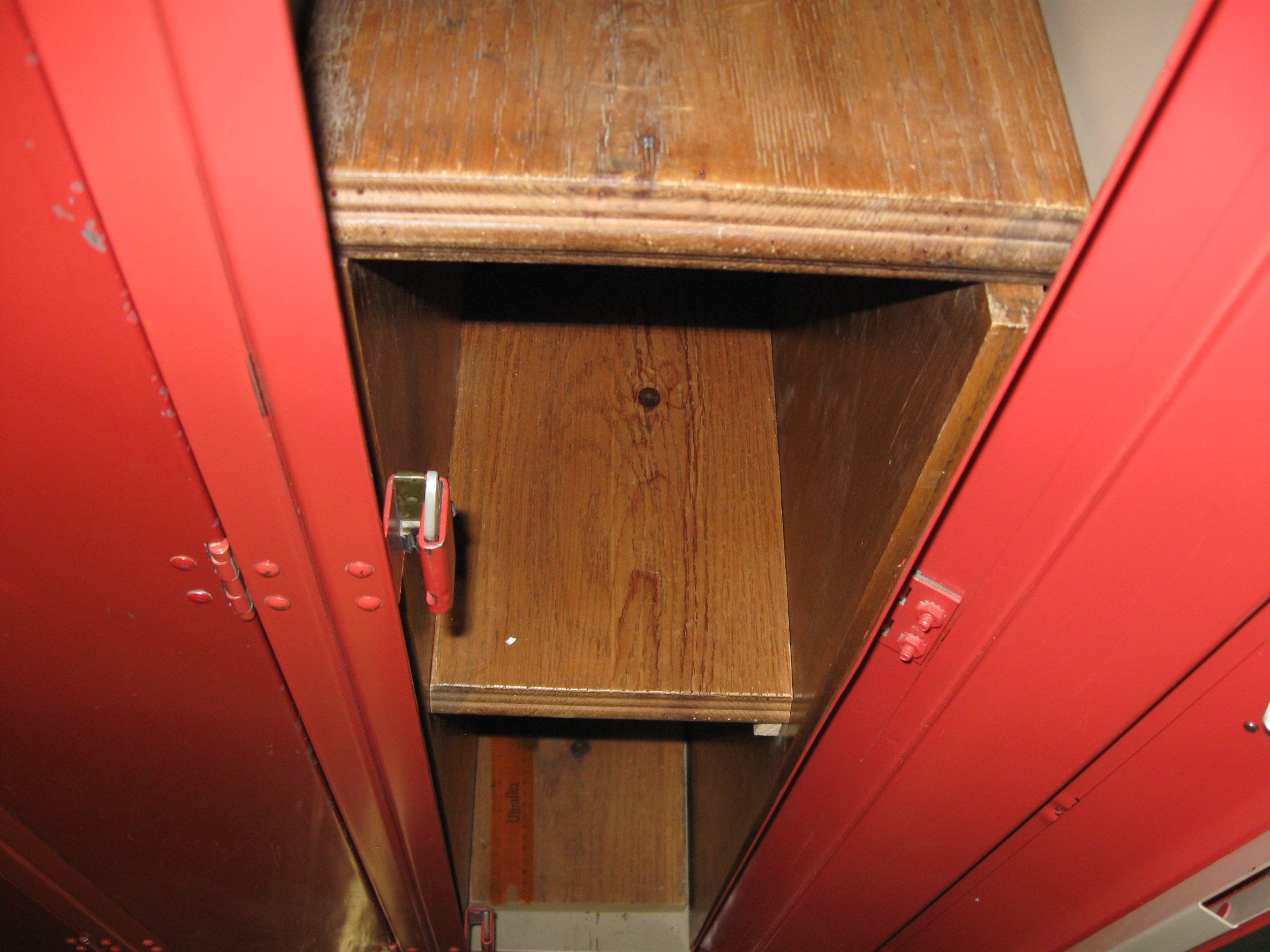 Wooden Locker Shelf 4 Steps Instructables