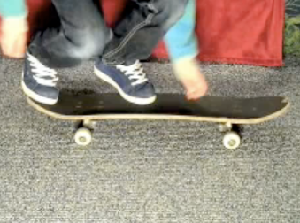 Skateboard Trick: Kickflip