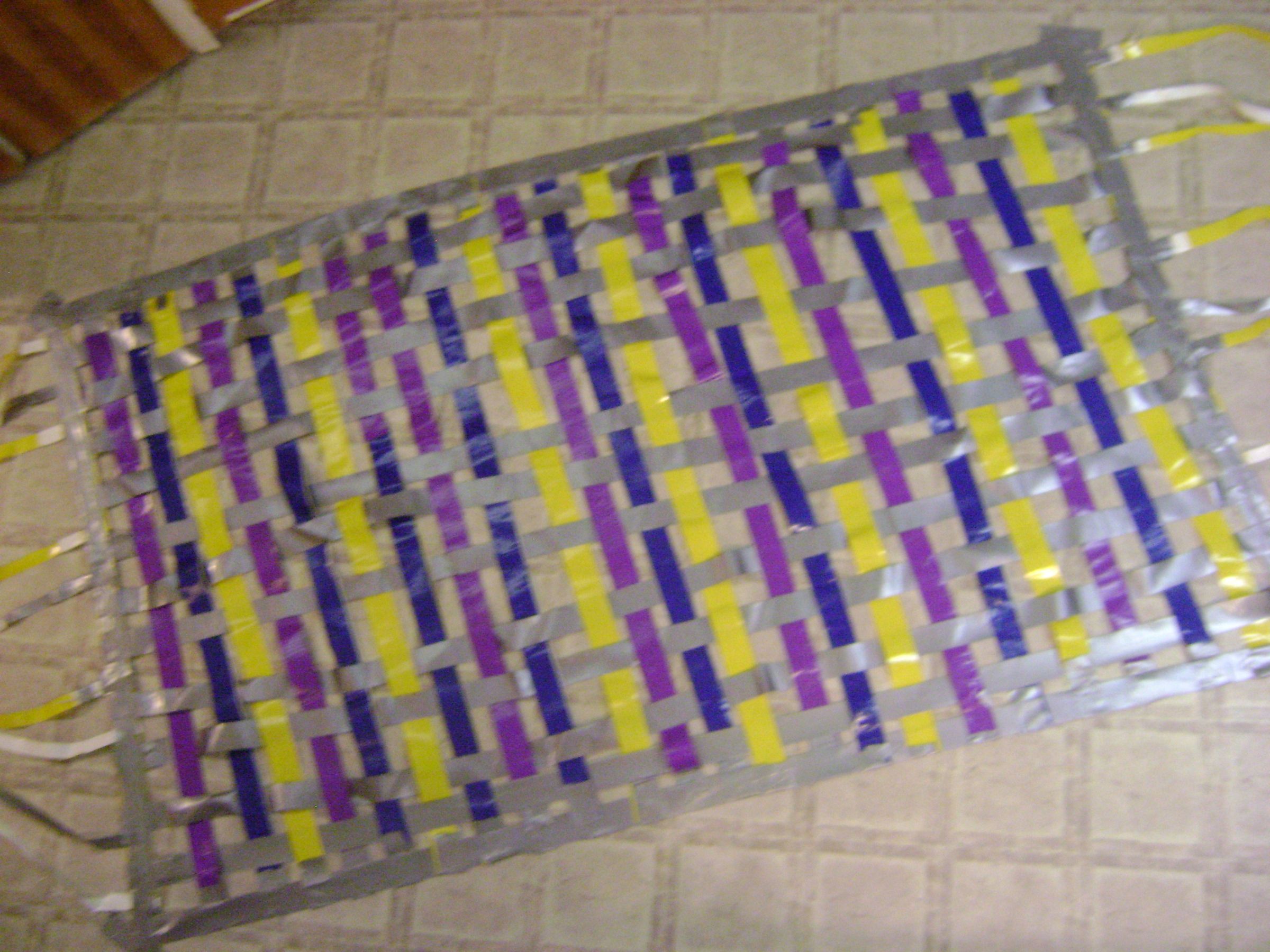 Epic Duct Tape Hammock 5 Steps Instructables