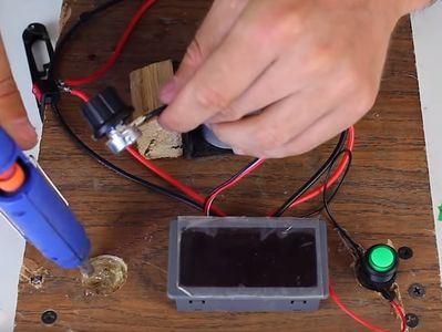 You Need to Find a Motor and a Power Supply Unit)) 