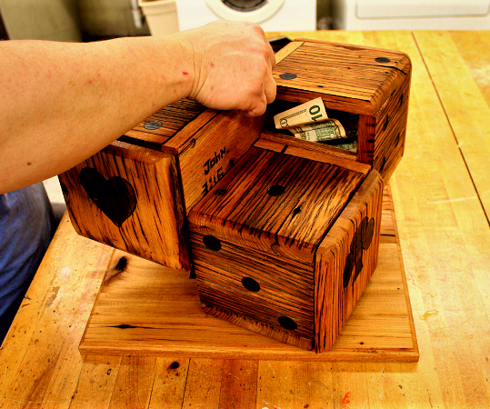 How to Make a Secret Spinning Dice Set