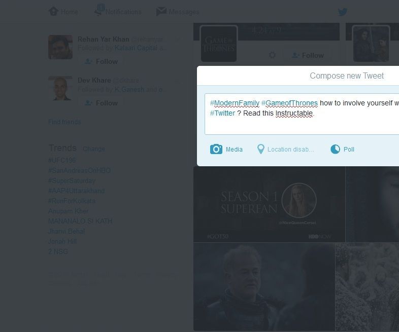 Simple Steps to Get Connected With Television Using Twitter