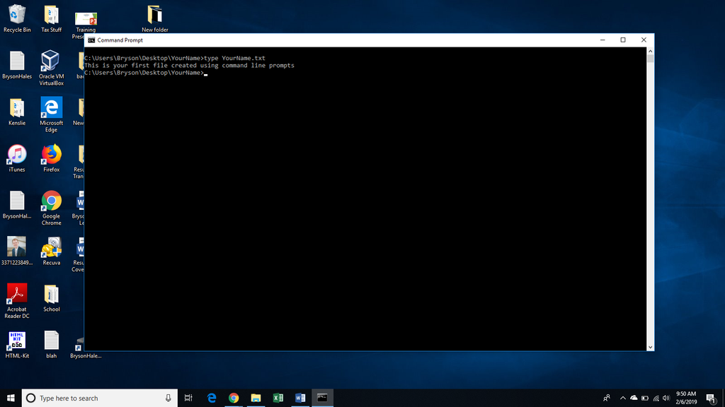 Start Cmd Create File at Jack Radcliffe blog