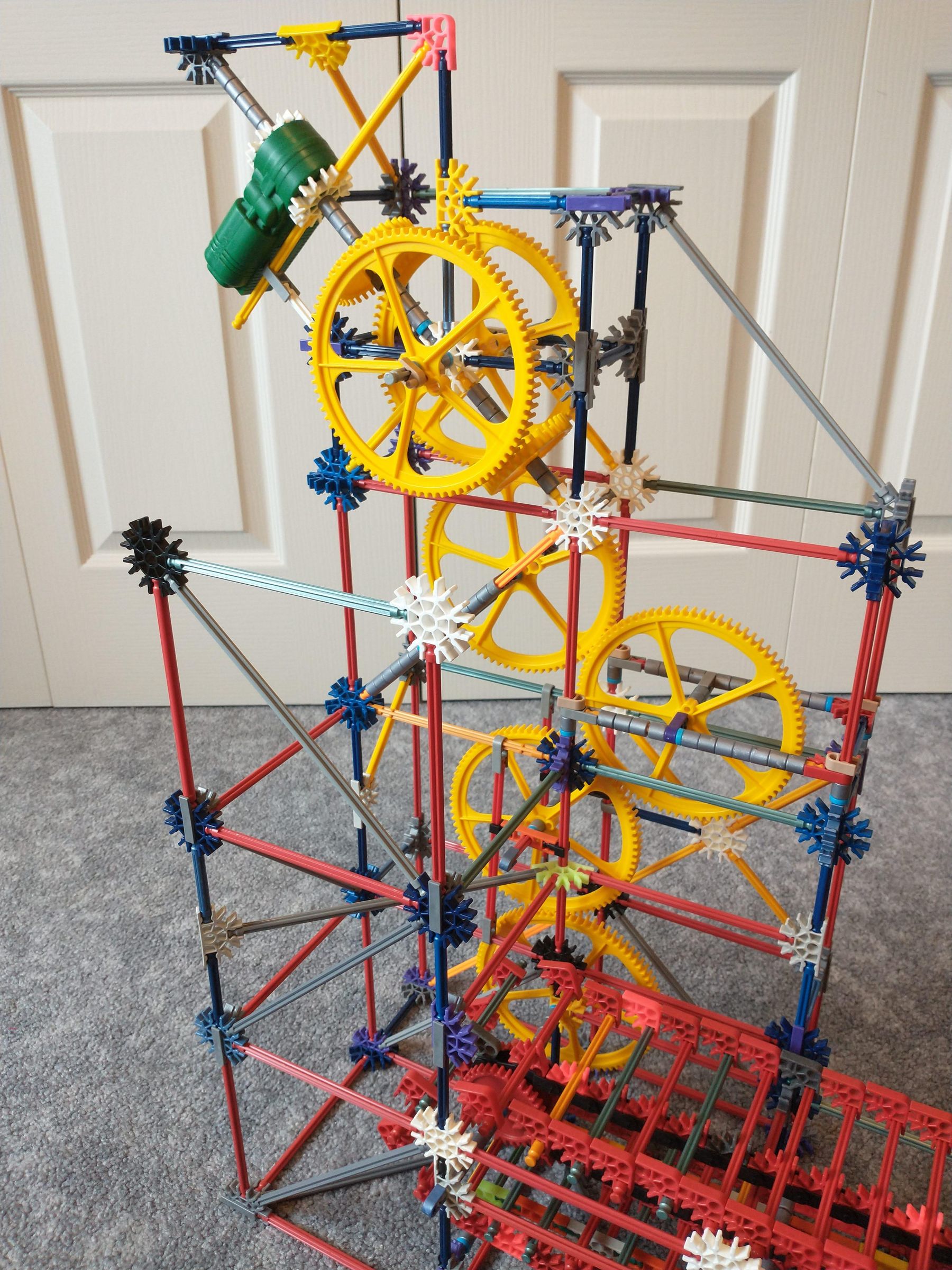 Bottle Depot, K'nex Conveyor Belt, Knex 20 Steps Instructables