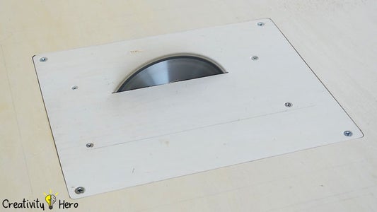 Turning the Circular Saw Into a Table Saw.