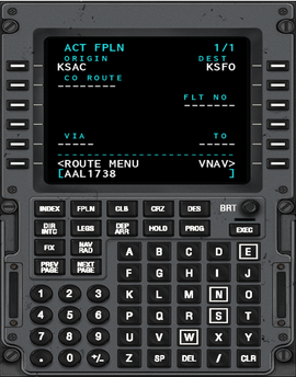How to Program X-Plane11 Default 737 FMC : 43 Steps - Instructables