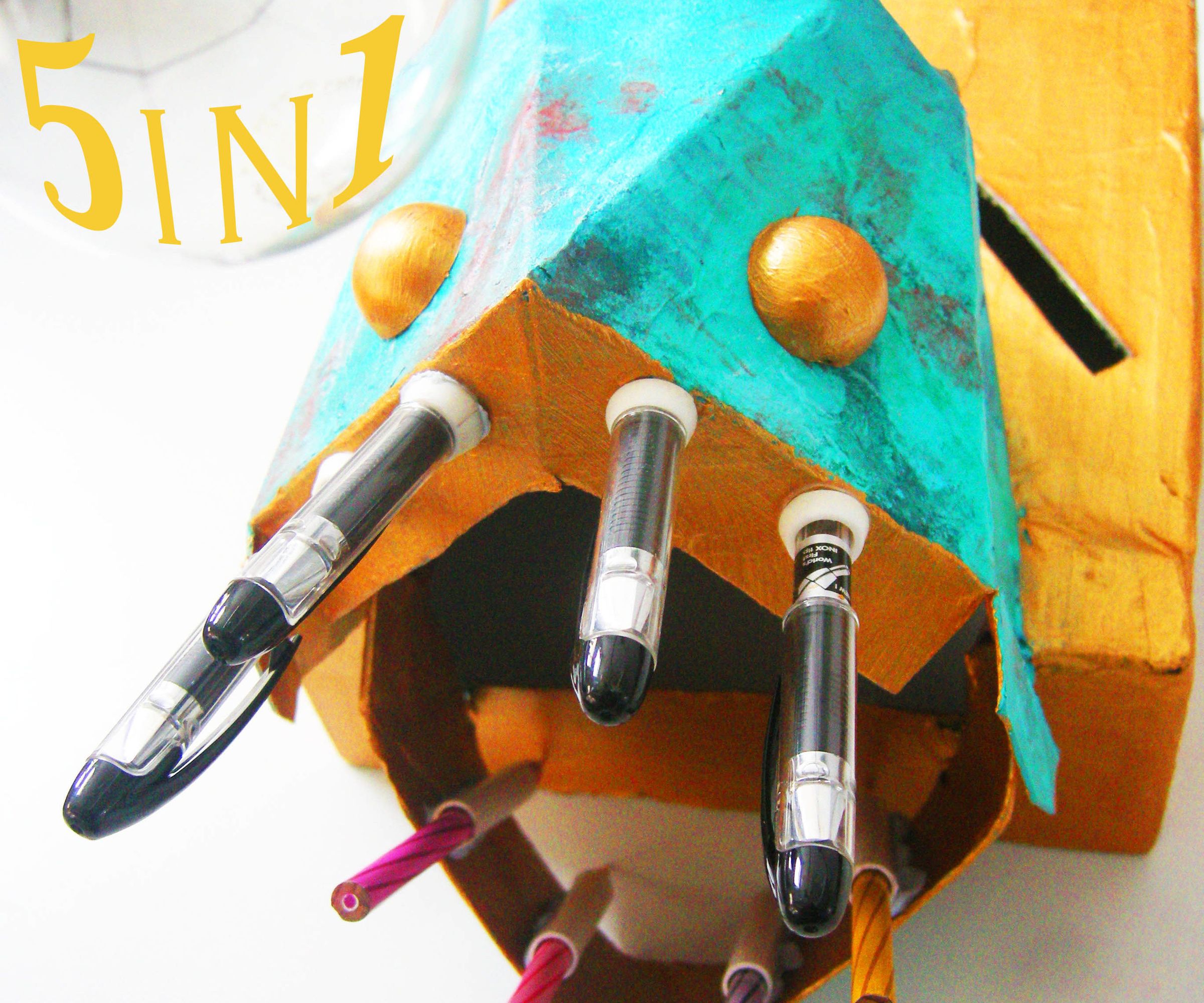 Rusted Copper Angler Fish (Desk Organiser)