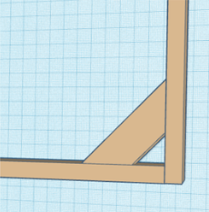 Install 45° Corner Supports
