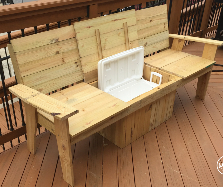 The Most Amazing Cooler Bench Ever