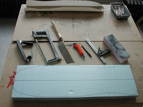 How to Shape a Foam Mold for Building Skateboards
