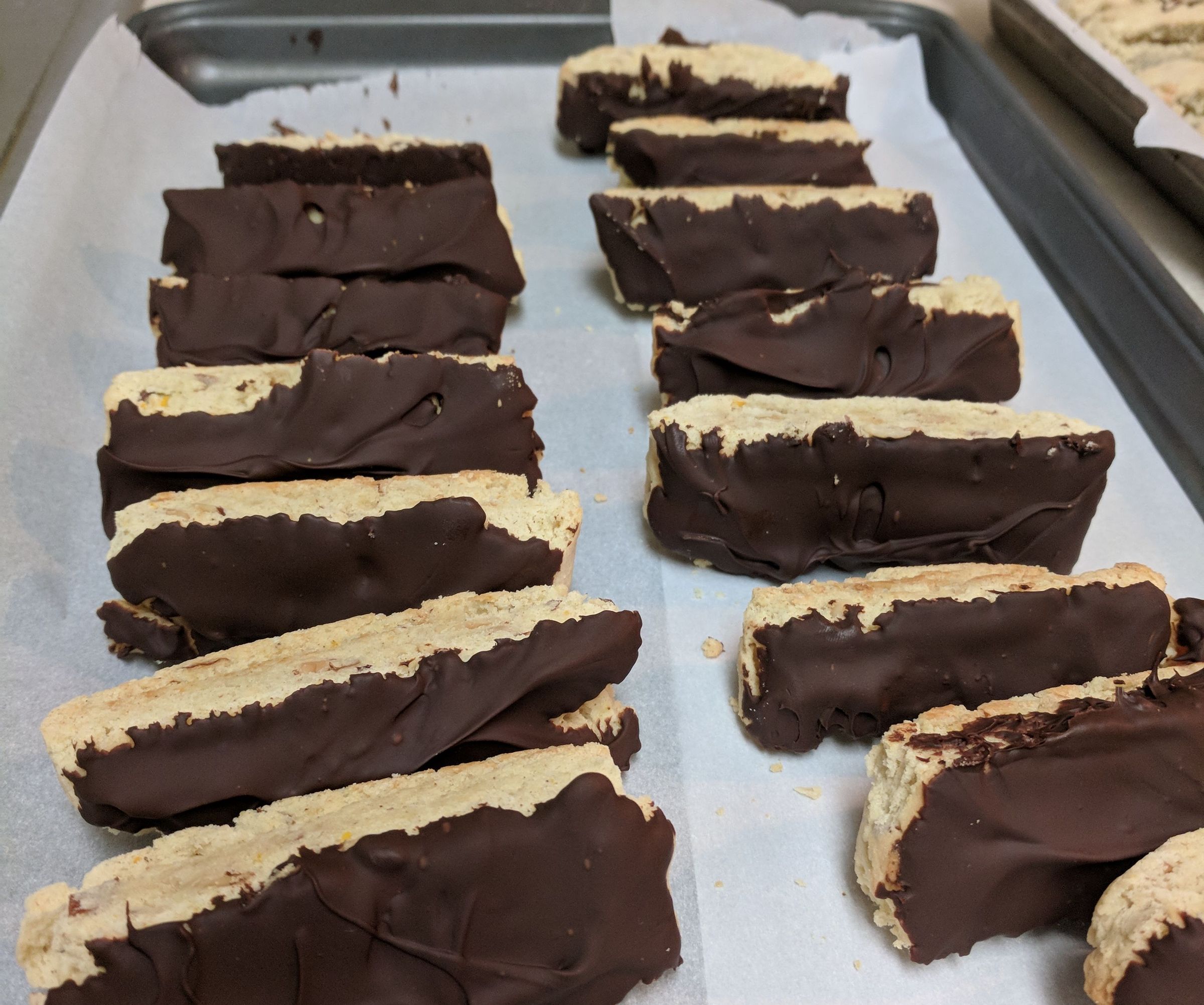 Spiced Orange Biscotti With Almonds