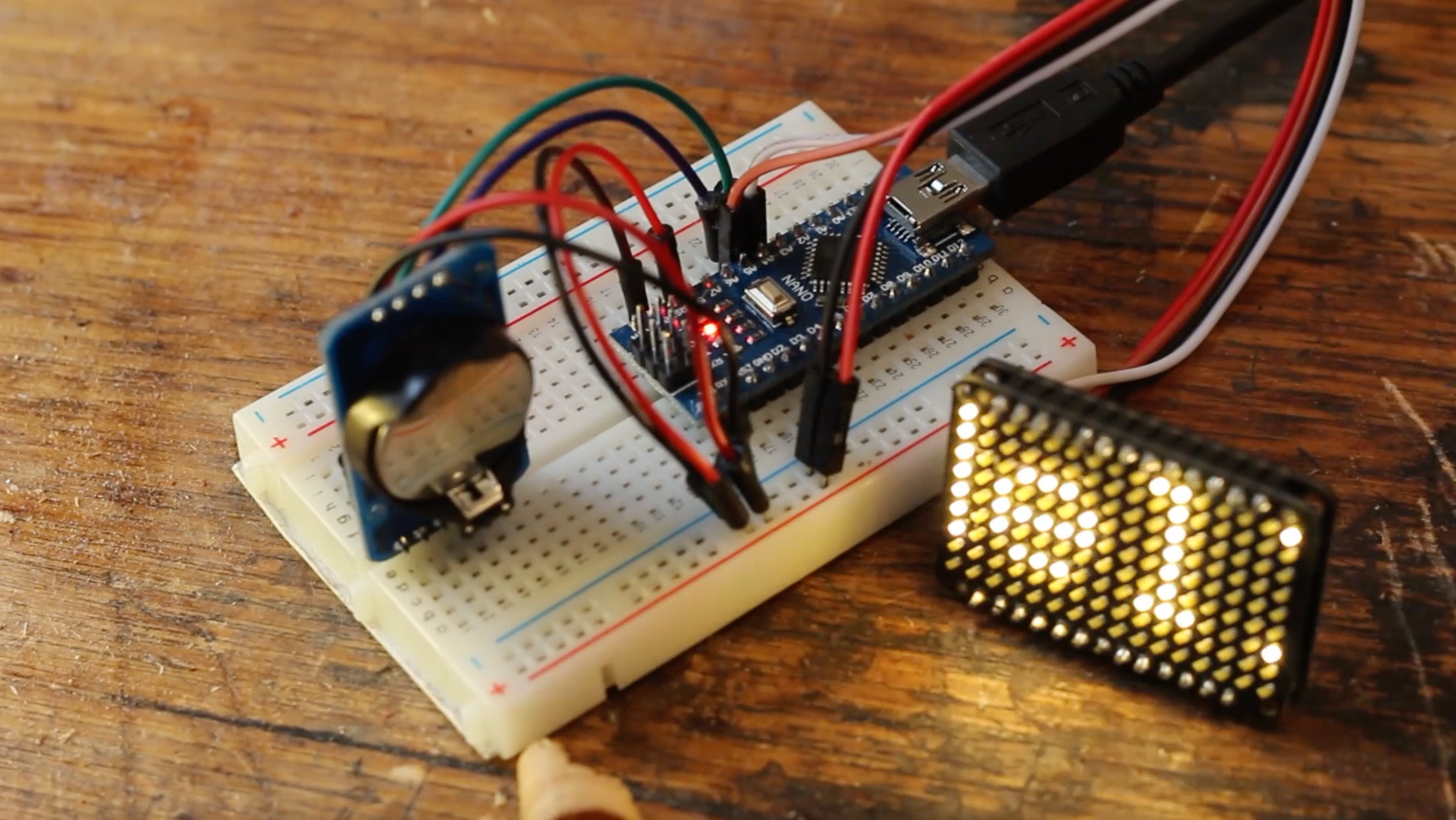 Making a Wooden LED Clock : 11 Steps (with Pictures) - Instructables